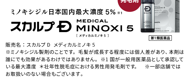 スカルプD MEDICAL MINOXI 5